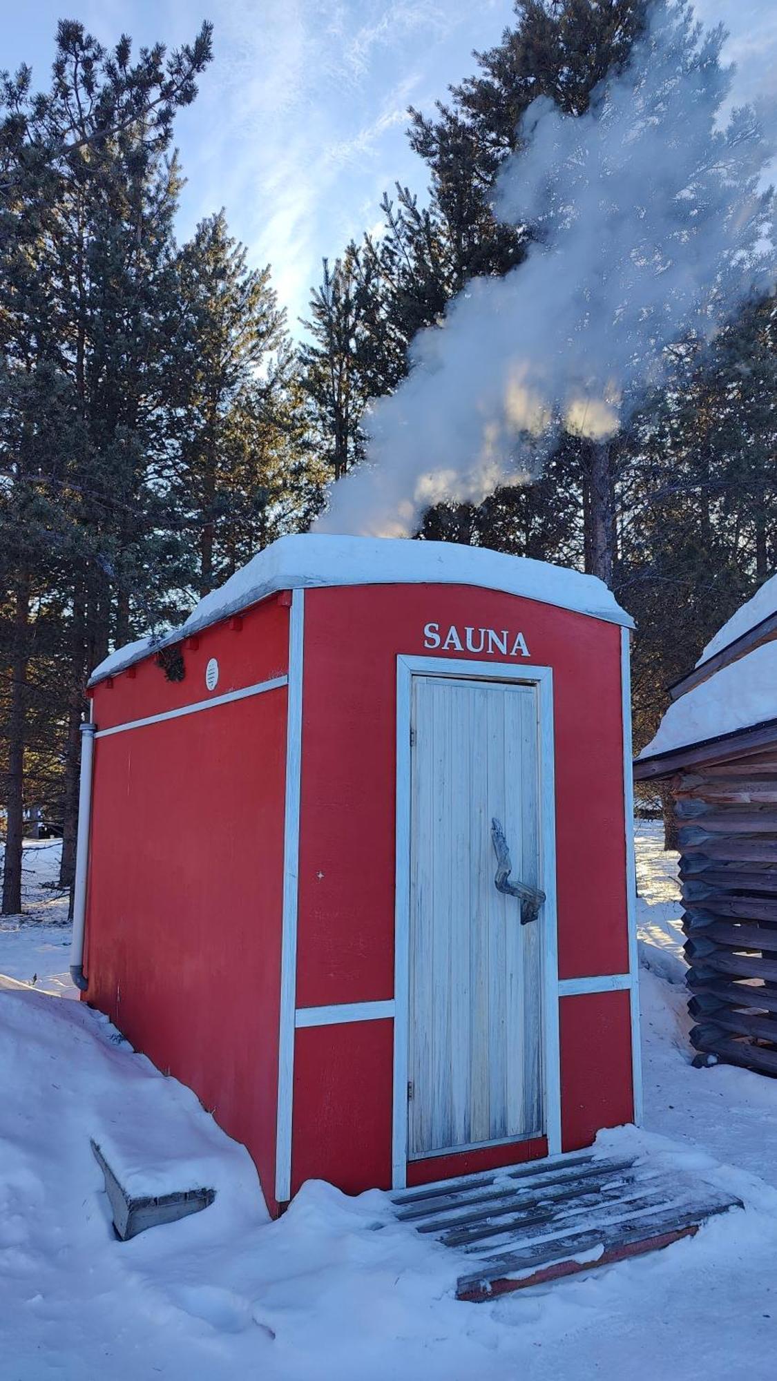 Lake Inari Mobile Cabins Eksteriør billede
