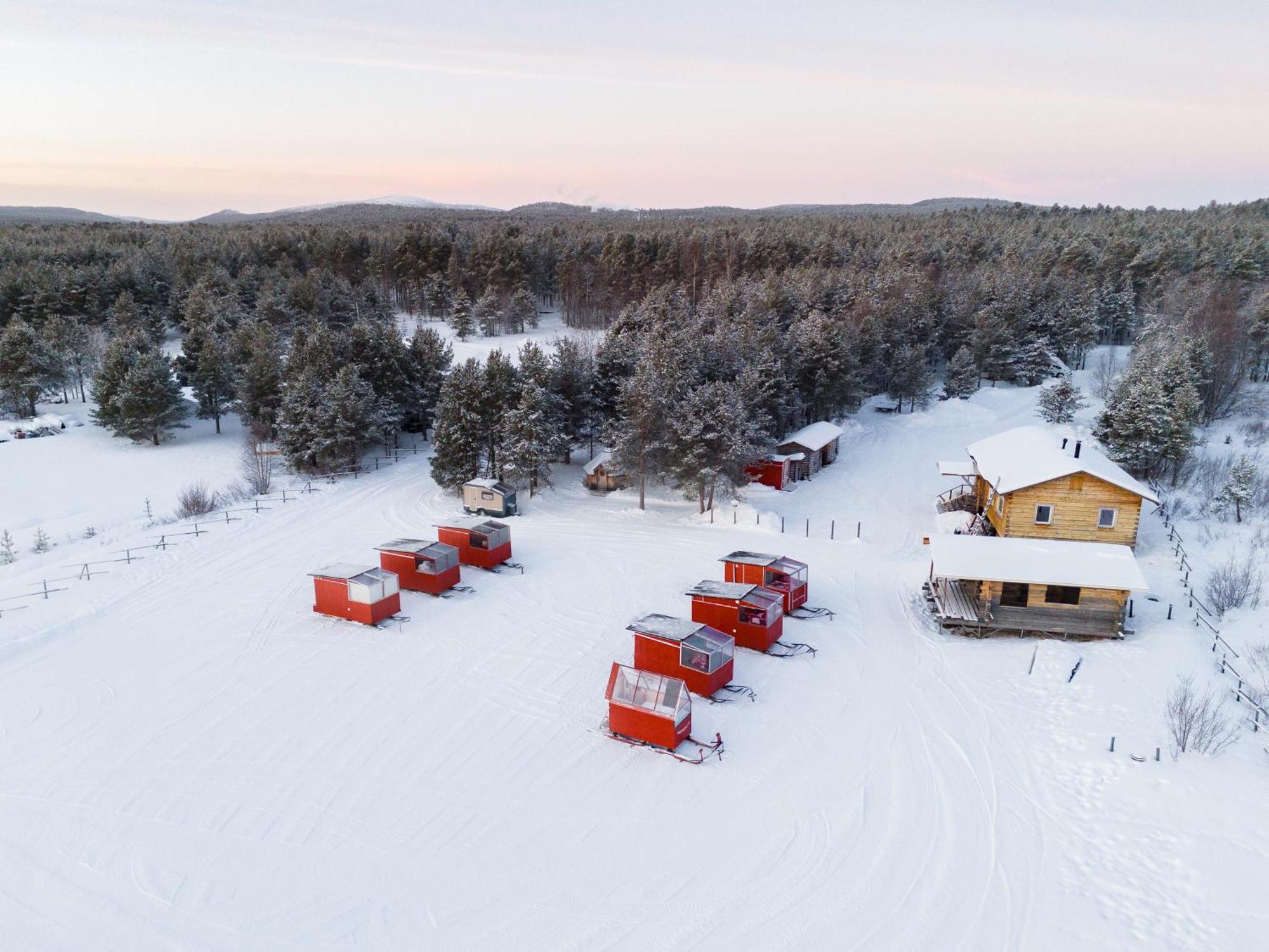 Lake Inari Mobile Cabins Eksteriør billede